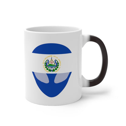 El Salvador Republic Alien Color Changing Mug