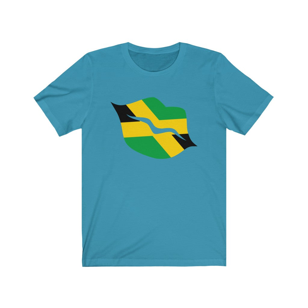 Jamaica Lips Flag Premium Tee - Unisex