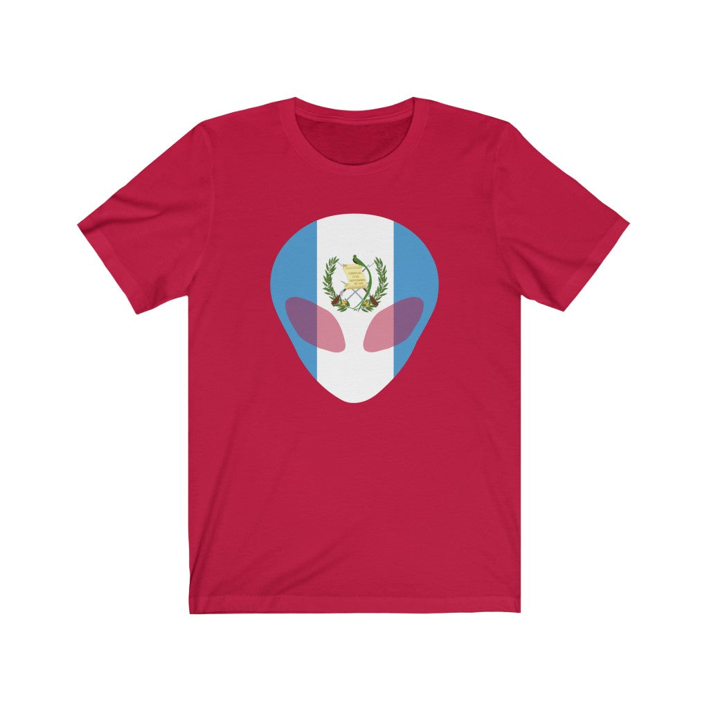 Guatemala Alien Flag Premium Tee - Unisex