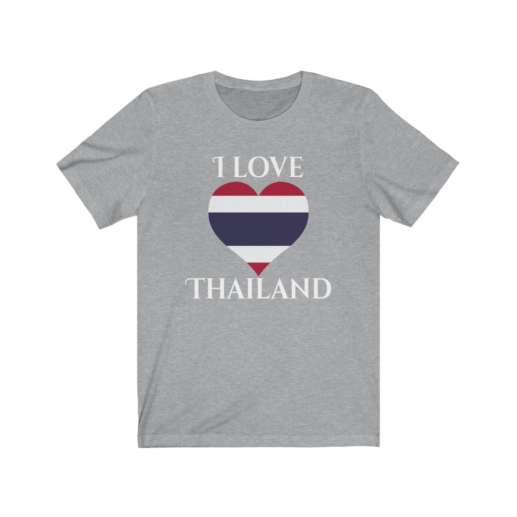 Thailand Heart Flag Premium Tee 2 - Unisex