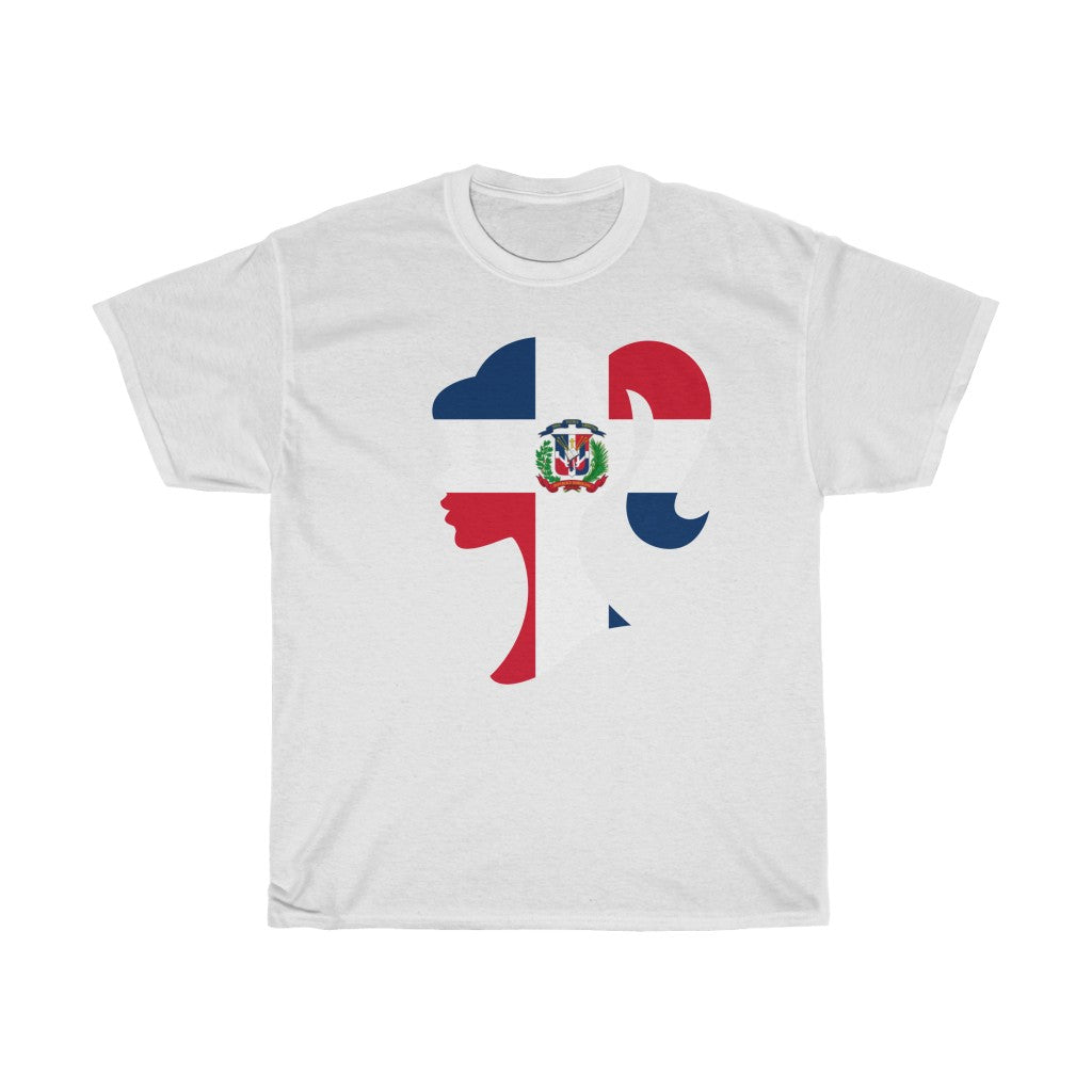 Dominican Republic Girl Flag Standard Tee - Unisex