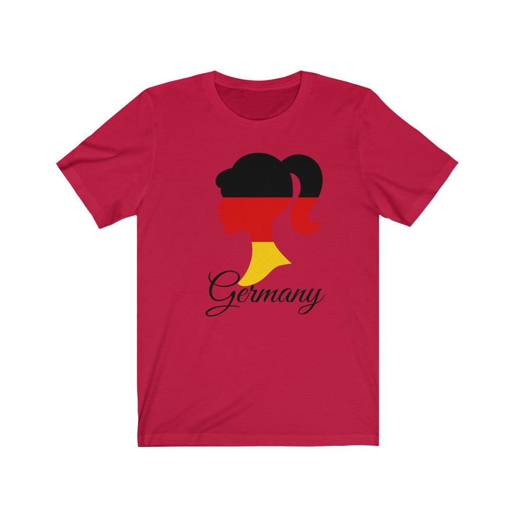 Germany Girl Flag Premium Tee 1 - Unisex