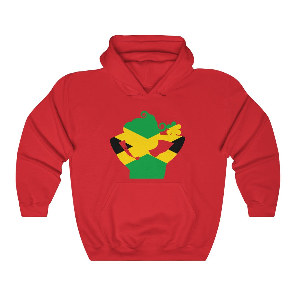 Jamaica Lady Flag Hoodie Sweatshirt - Unisex