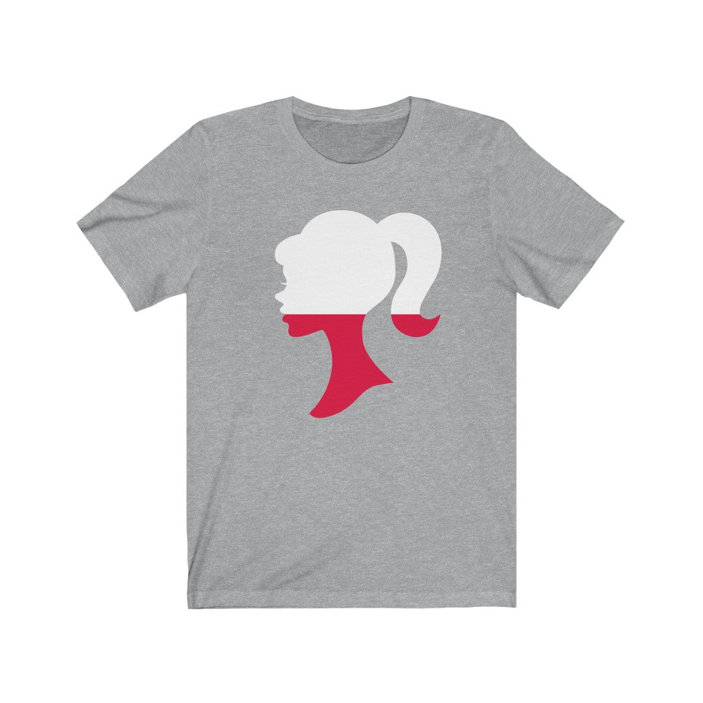 Poland Girl Flag Premium Tee - Unisex