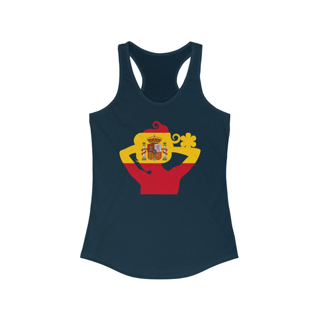 Spain Lady Flag Tank – Women