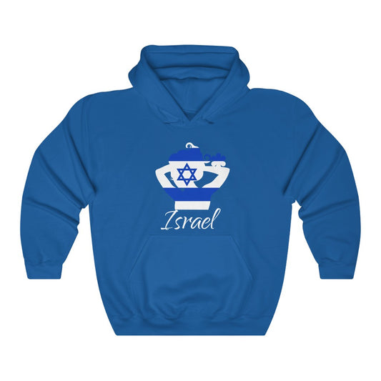 Israel Lady Flag Hoodie Sweatshirt 2 - Unisex