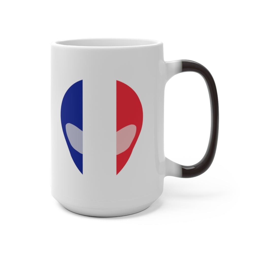 France Alien Color Changing Mug