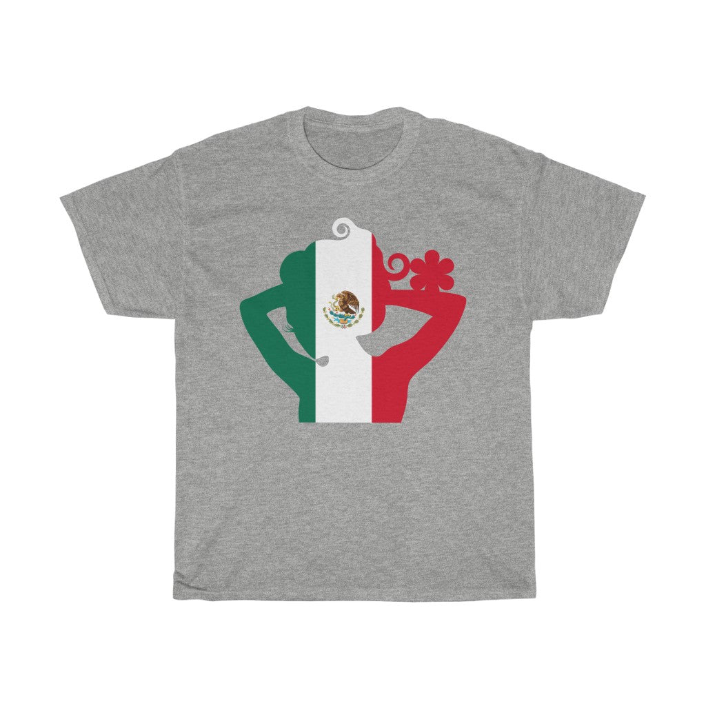 Mexico Lady Flag Standard Tee - Unisex