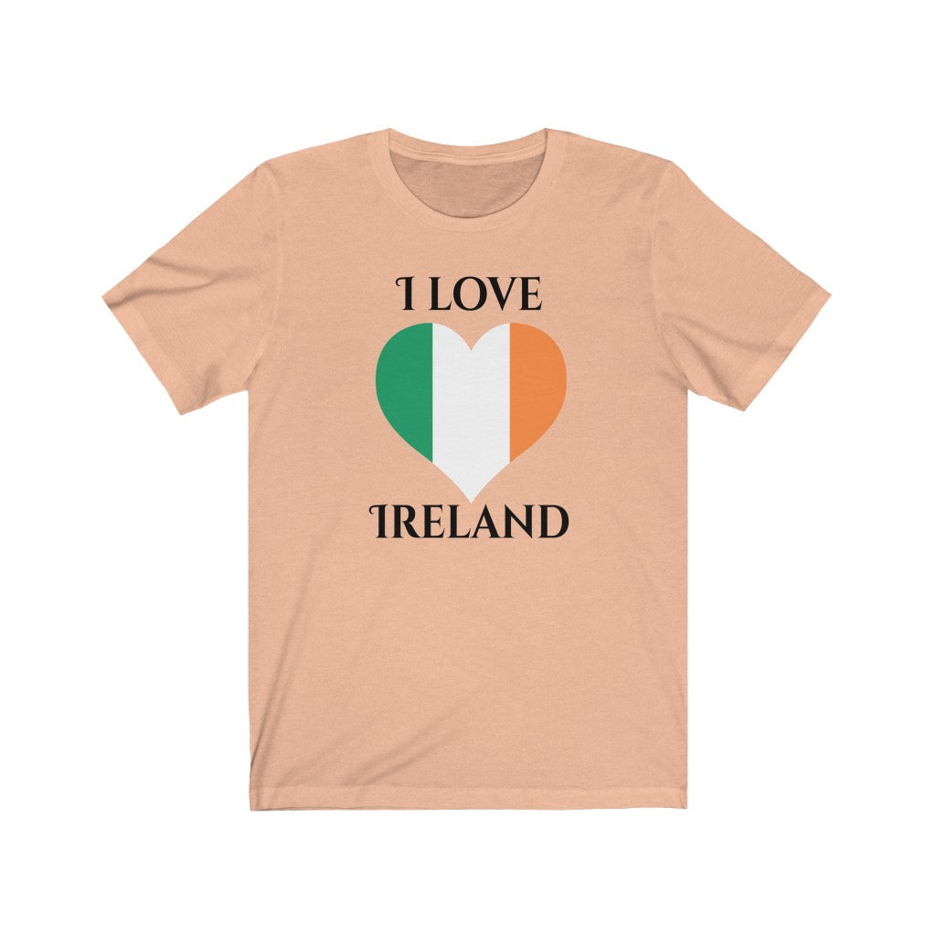 Ireland Heart Flag Premium Tee 1 - Unisex