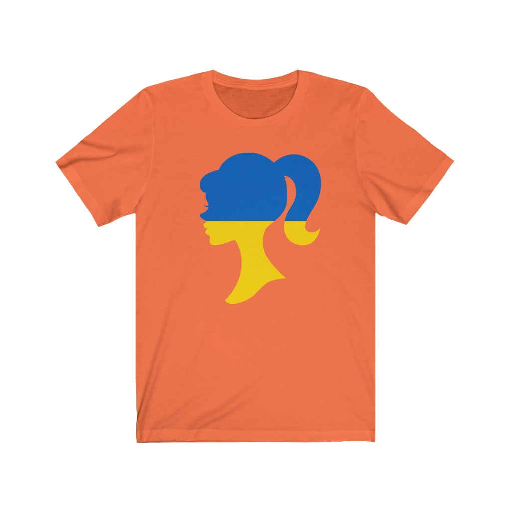 Ukraine Girl Flag Premium Tee - Unisex