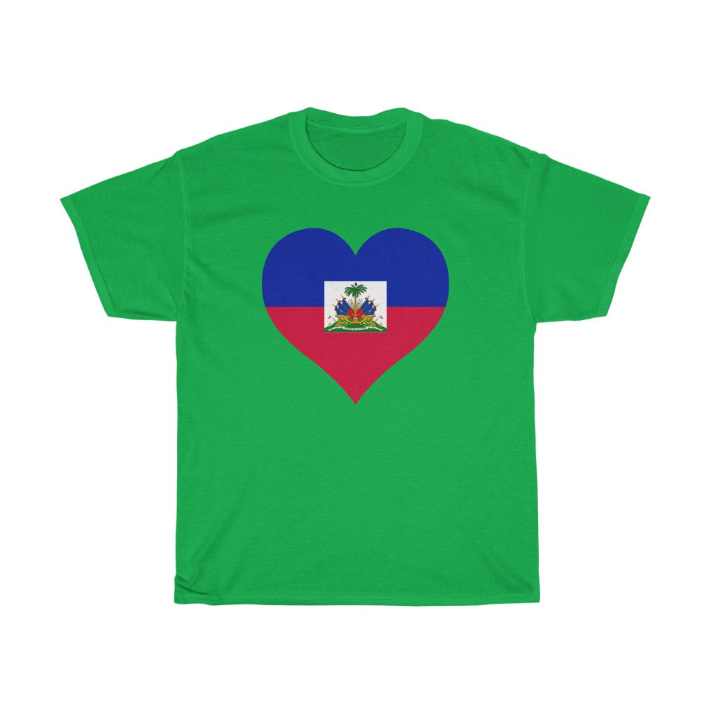 Haiti Heart Flag Standard Tee - Unisex