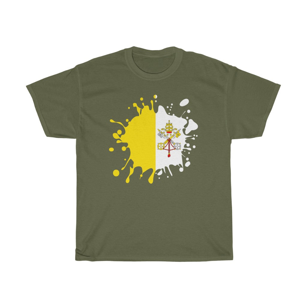 Holy See Splat Flag Standard Tee - Unisex