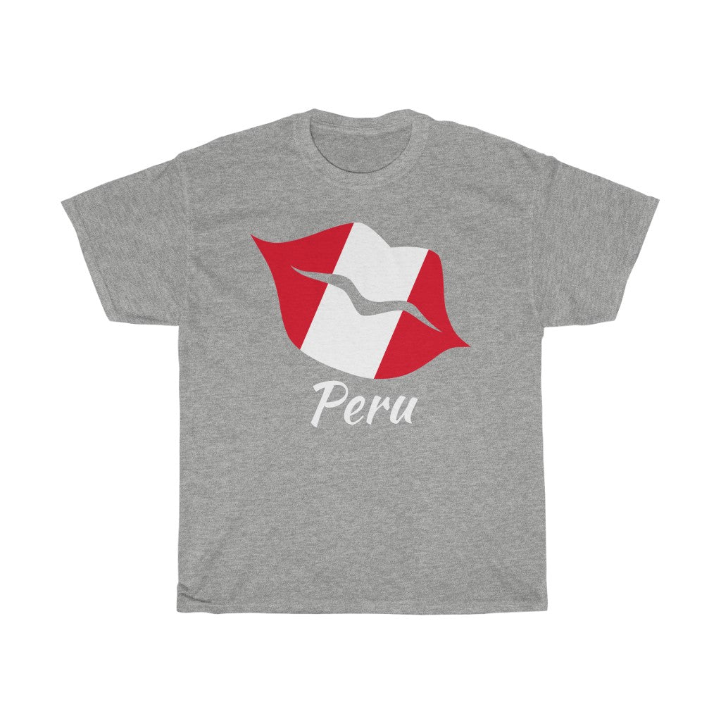 Peru Lips Flag Standard Tee 2 - Unisex