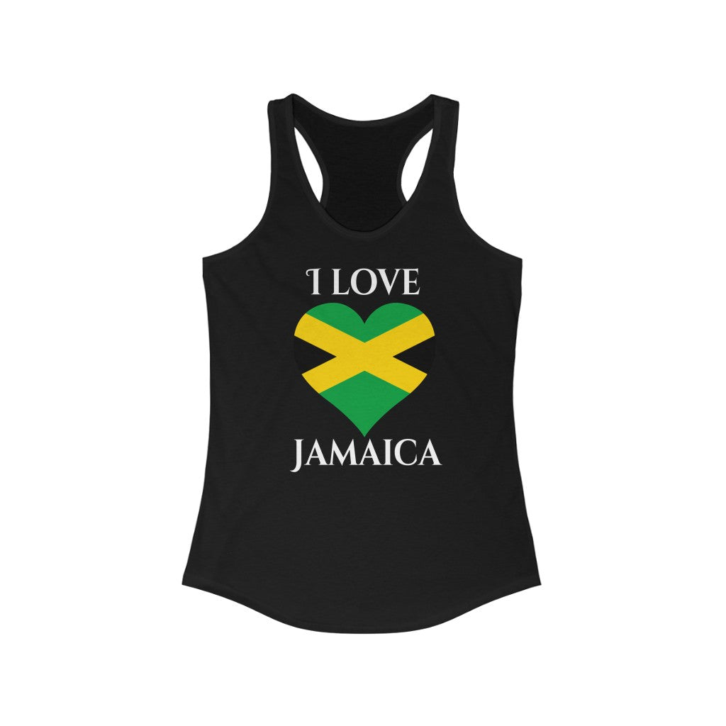 Jamaica Heart Flag Tank 2 - Women