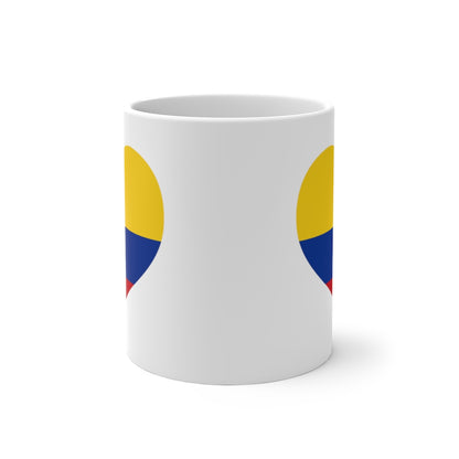 Colombia Heart Color Changing Mug