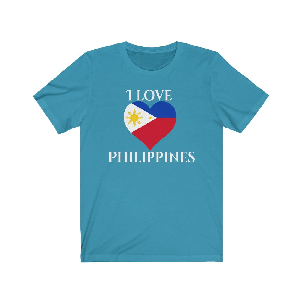 Philippines Heart Flag Premium Tee 2 - Unisex