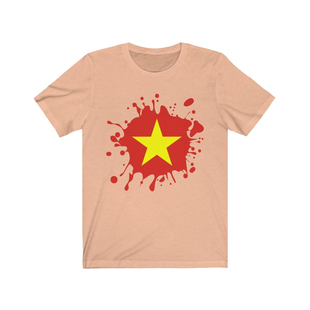 Vietnam Splat Flag Premium Tee - Unisex