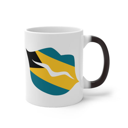 Bahamas Lips Color Changing Mug