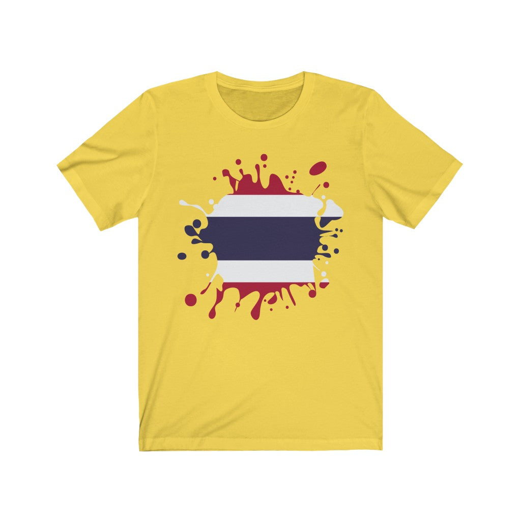 Thailand Splat Flag Premium Tee - Unisex