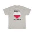 Poland Heart Flag Standard Tee 1 - Unisex