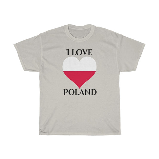 Poland Heart Flag Standard Tee 1 - Unisex