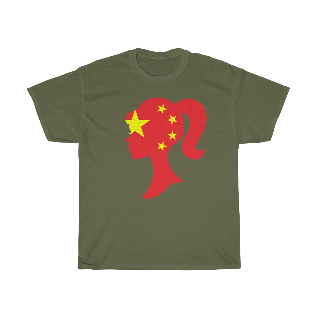 China Girl Flag Standard Tee - Unisex
