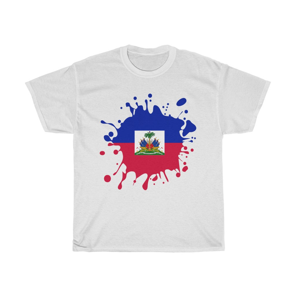 Haiti Splat Flag Standard Tee - Unisex