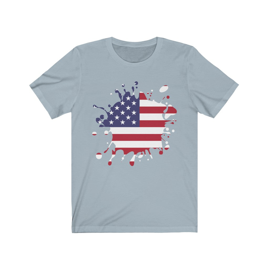United States of America Splat Flag Premium Tee - Unisex