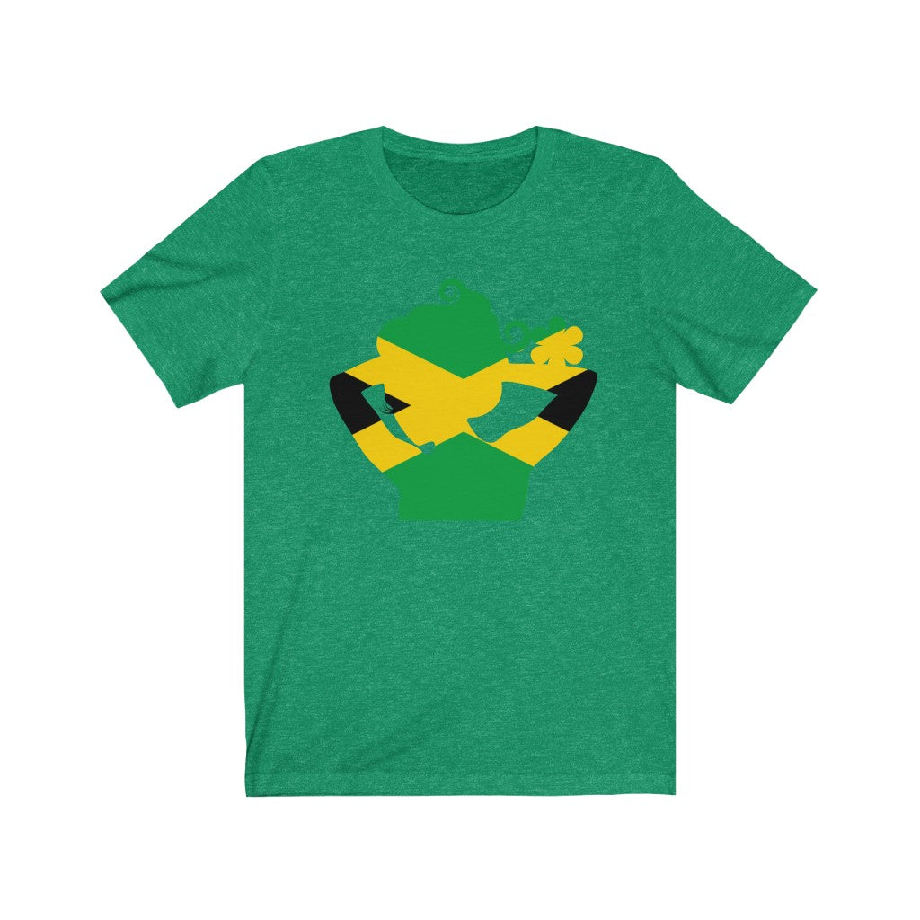 Jamaica Lady Flag Premium Tee - Unisex