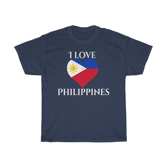Philippines Heart Flag Standard Tee 2 - Unisex