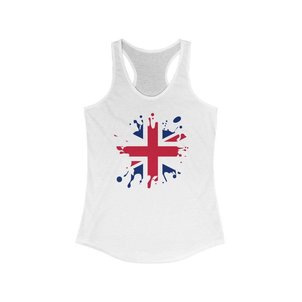 United Kingdom Splat Flag Tank - Women