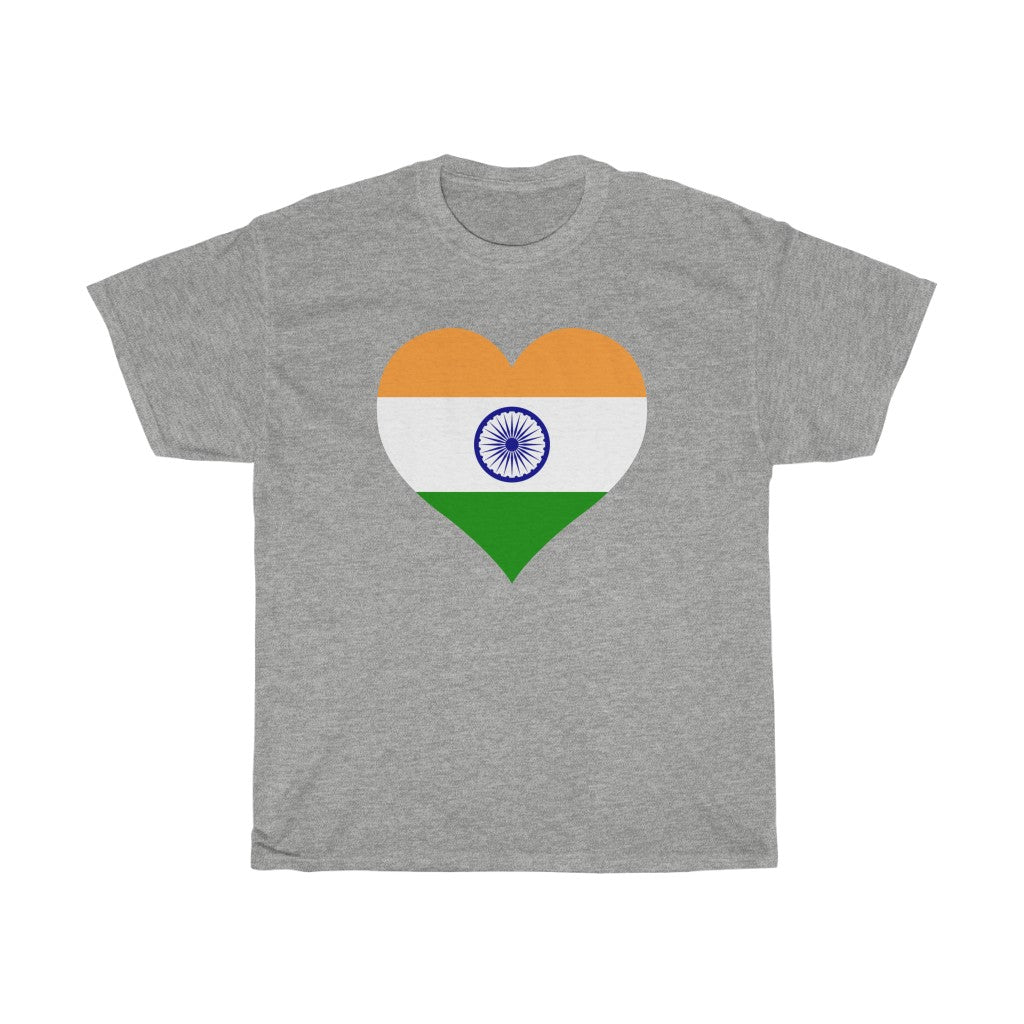 India Heart Flag Standard Tee - Unisex