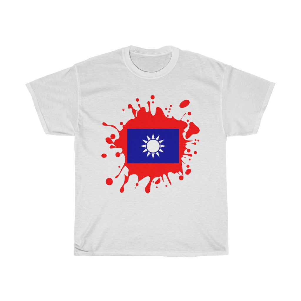 Republic of China (Taiwan) Splat Flag Standard Tee - Unisex