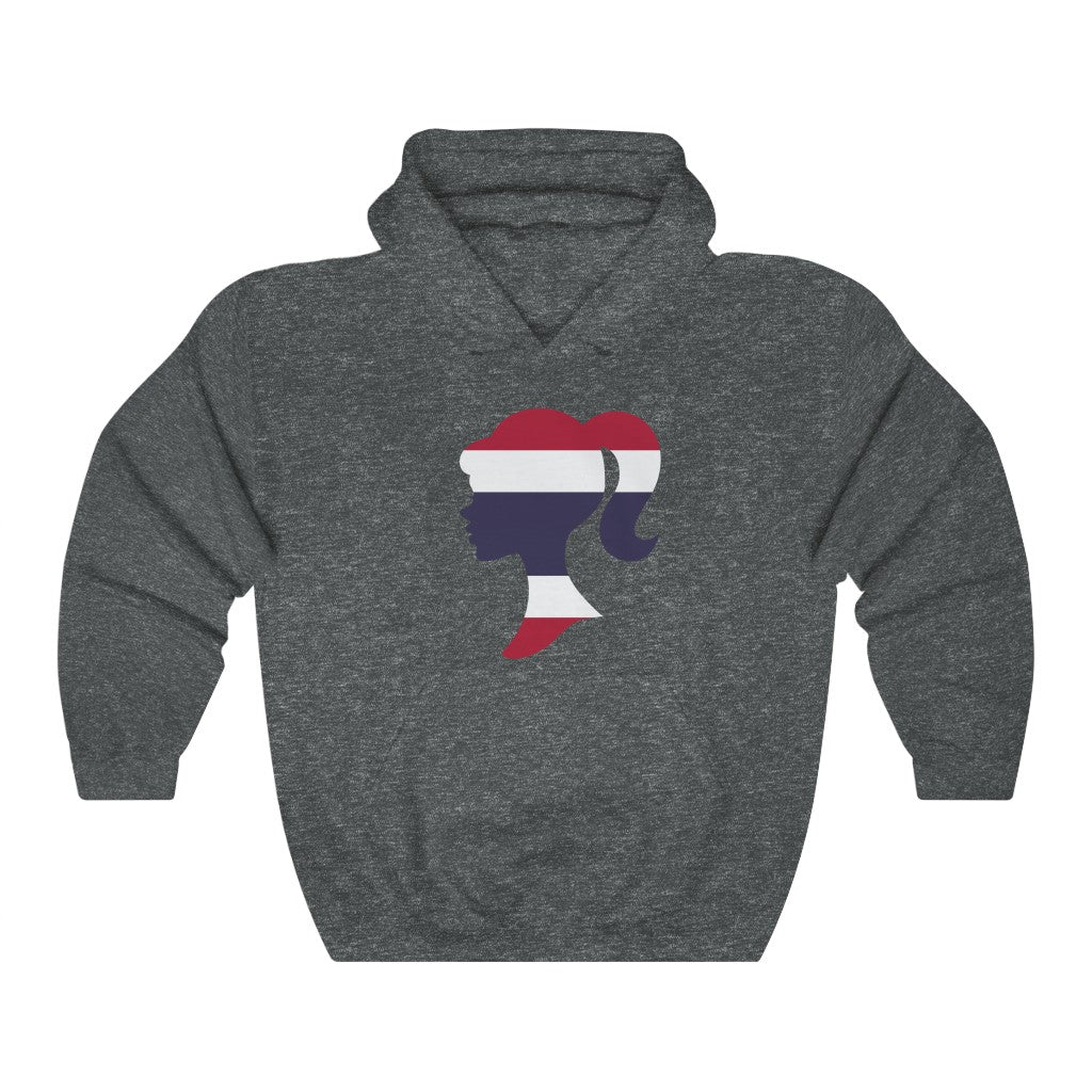 Thailand Girl Flag Hoodie Sweatshirt - Unisex