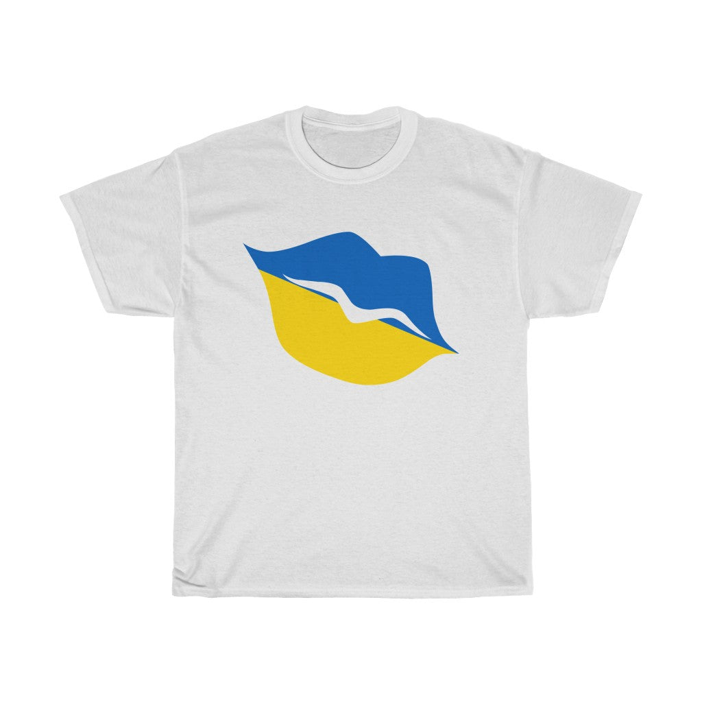Ukraine Lips Flag Standard Tee - Unisex
