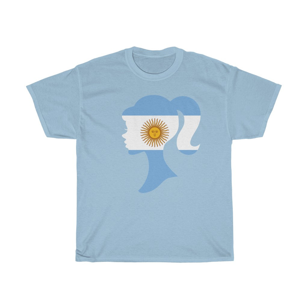 Argentina Girl Flag Standard Tee - Unisex