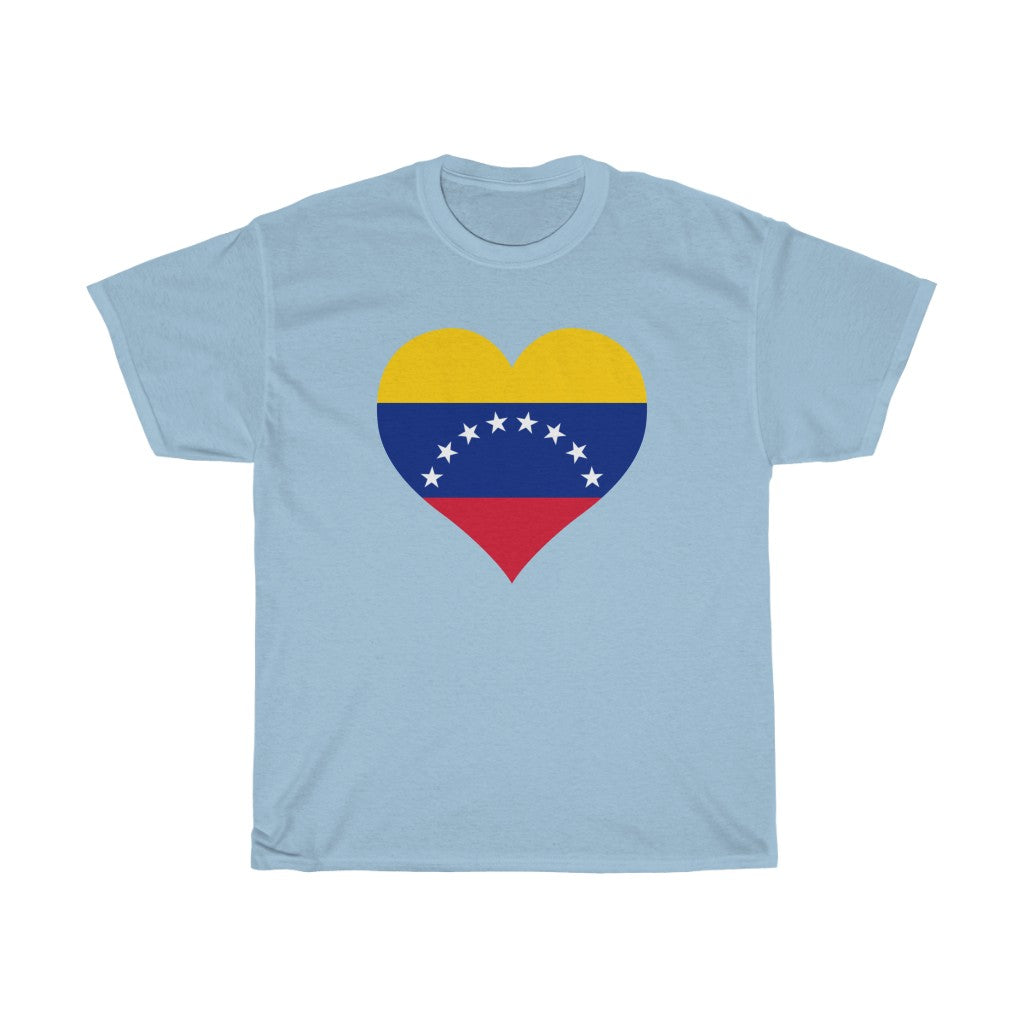 Venezuela Heart Flag Standard Tee - Unisex