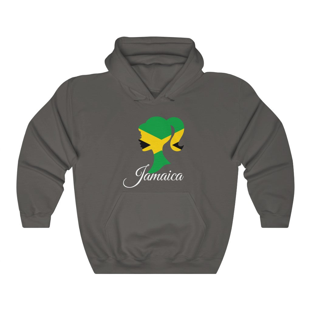 Jamaica Girl Flag Hoodie Sweatshirt 2 - Unisex
