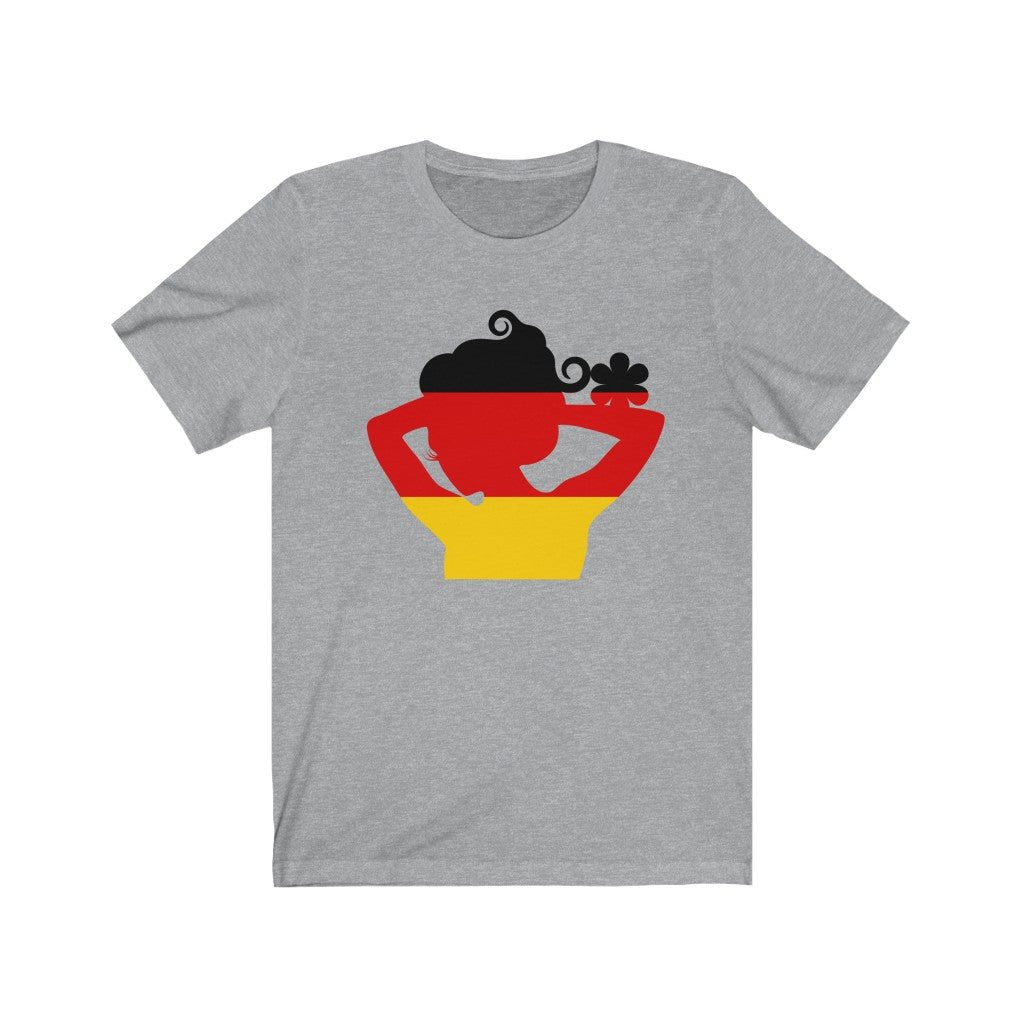 Germany Lady Flag Premium Tee - Unisex