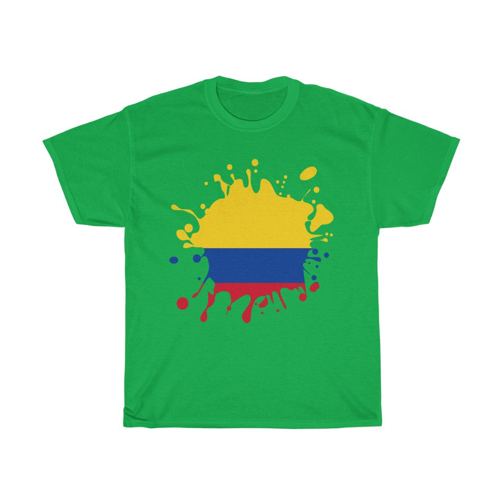 Colombia Splat Flag Standard Tee - Unisex