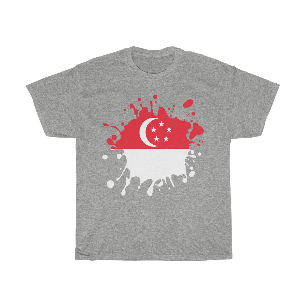 Singapore Splat Flag Standard Tee - Unisex