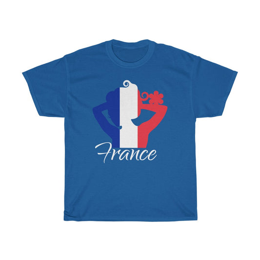 France Lady Flag Standard Tee 2 - Unisex