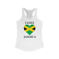 Jamaica Heart Flag Tank 1 - Women