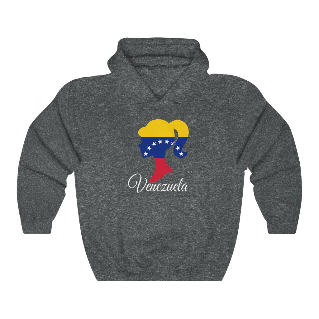 Venezuela Girl Flag Hoodie Sweatshirt 2 - Unisex