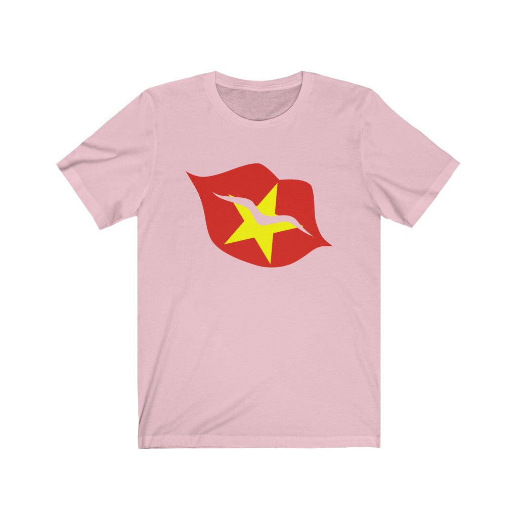 Vietnam Lips Flag Premium Tee - Unisex