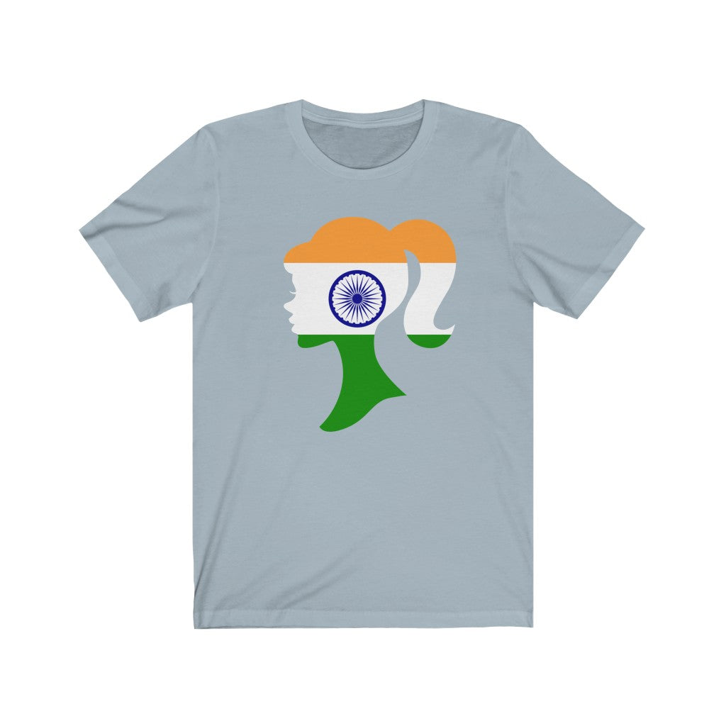 India Girl Flag Premium Tee - Unisex