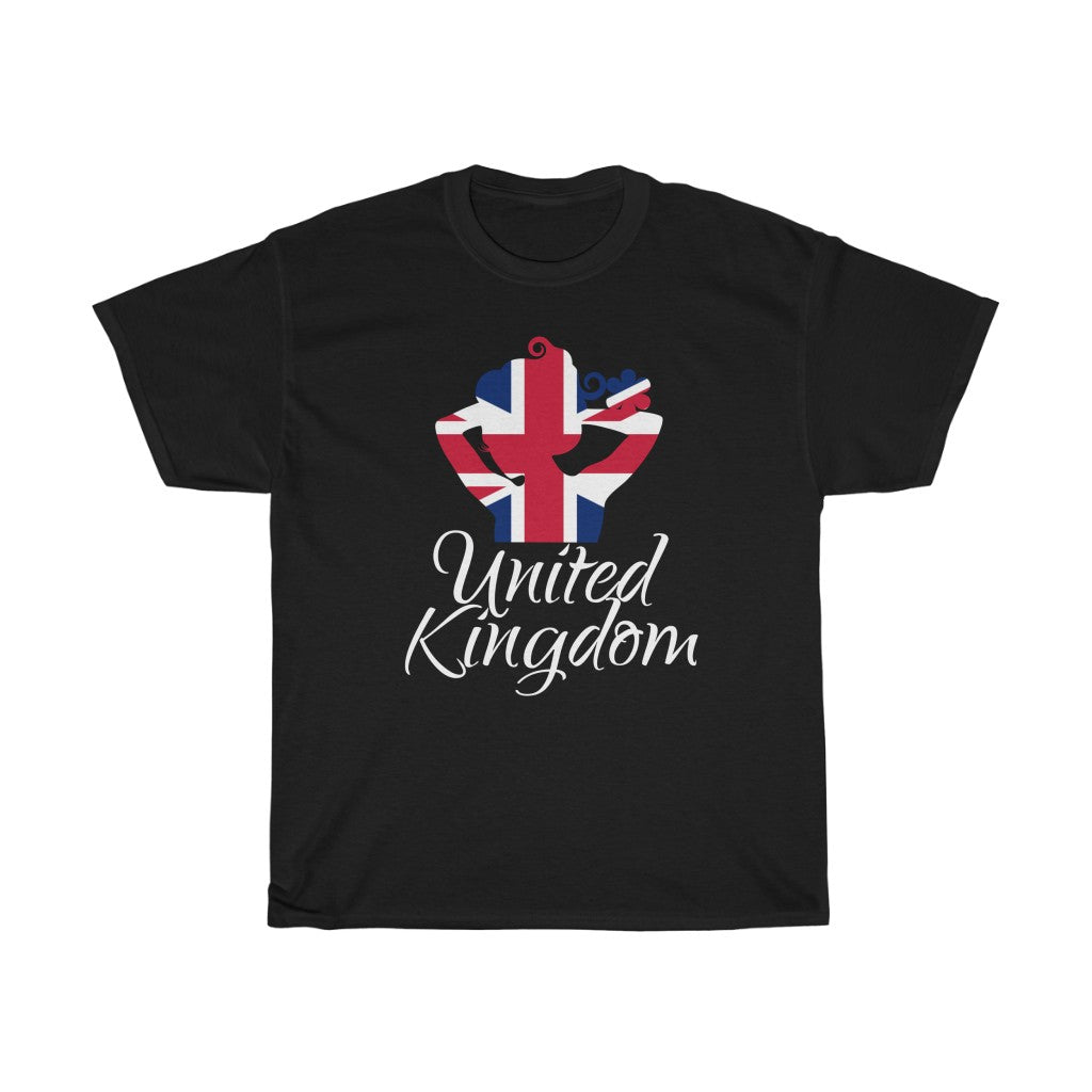 United Kingdom Lady Flag Standard Tee 2 - Unisex