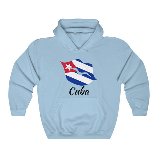Cuba Lips Flag Hoodie Sweatshirt 1 - Unisex