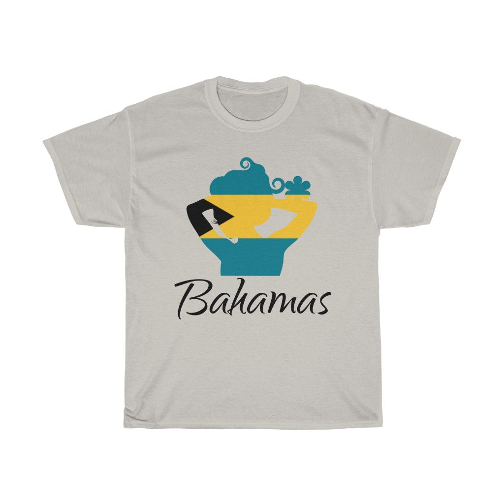 Bahamas Lady Flag Standard Tee 1 - Unisex