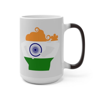 India Lady Color Changing Mug